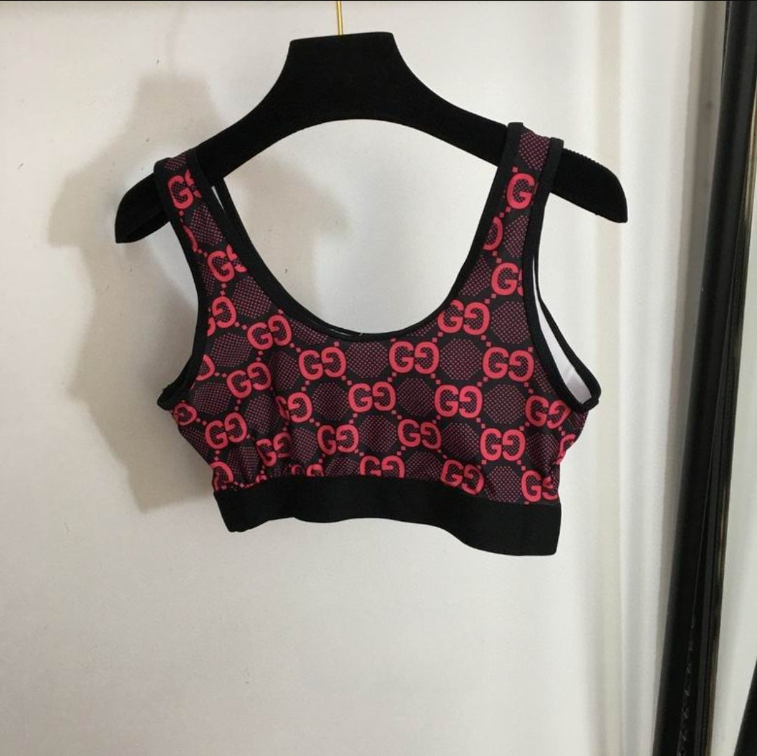 GG #Jersey Jacquard YogaSet (2Colors)