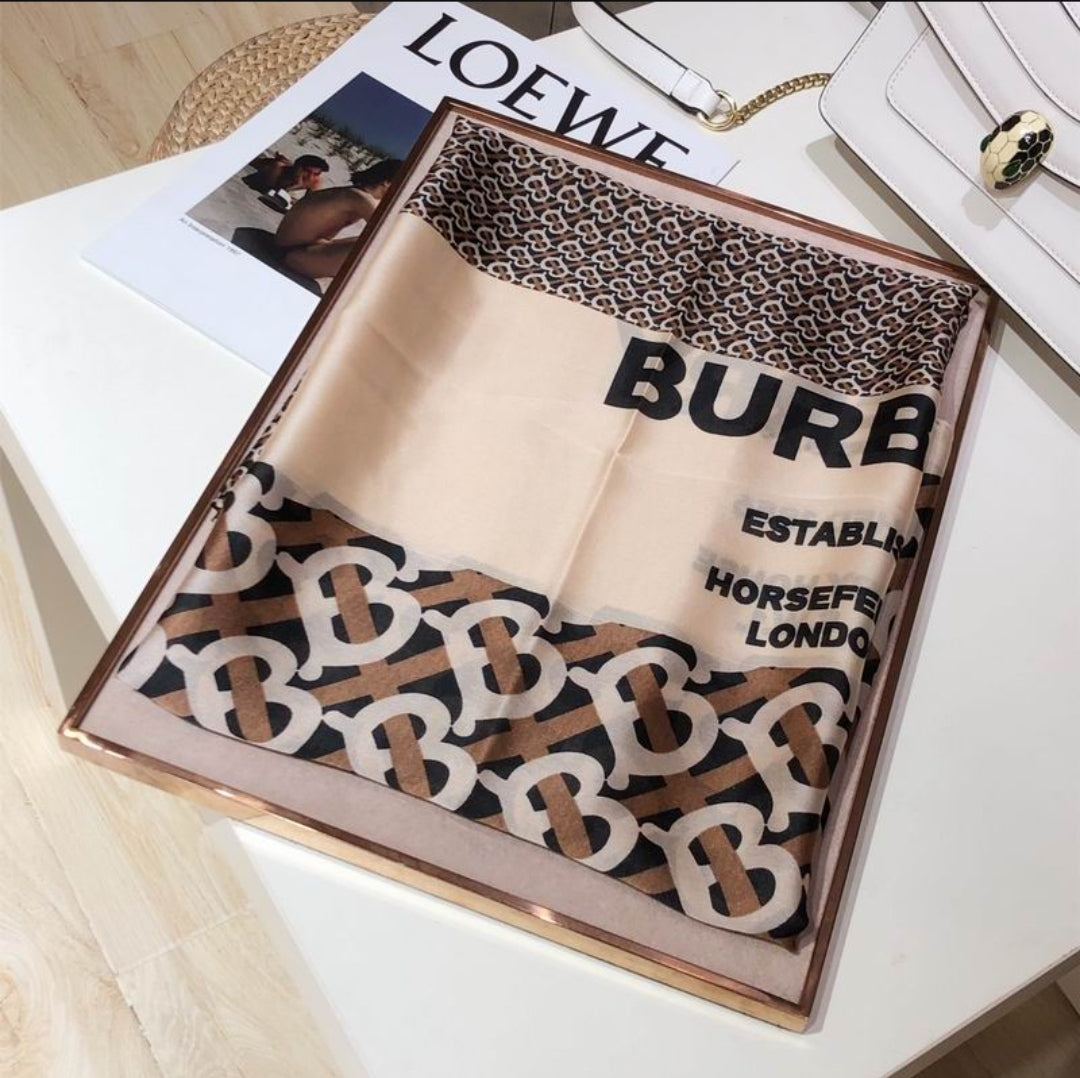 Bur #SilkScarf
