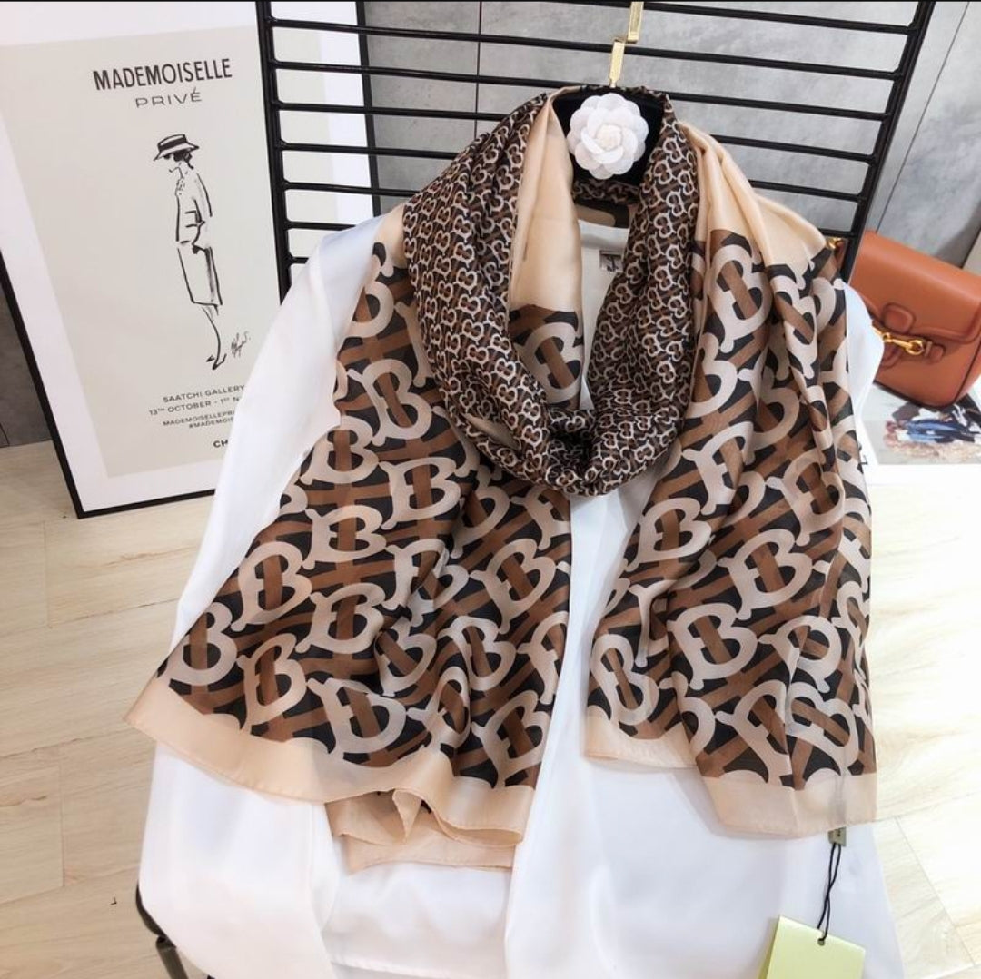 Bur #SilkScarf
