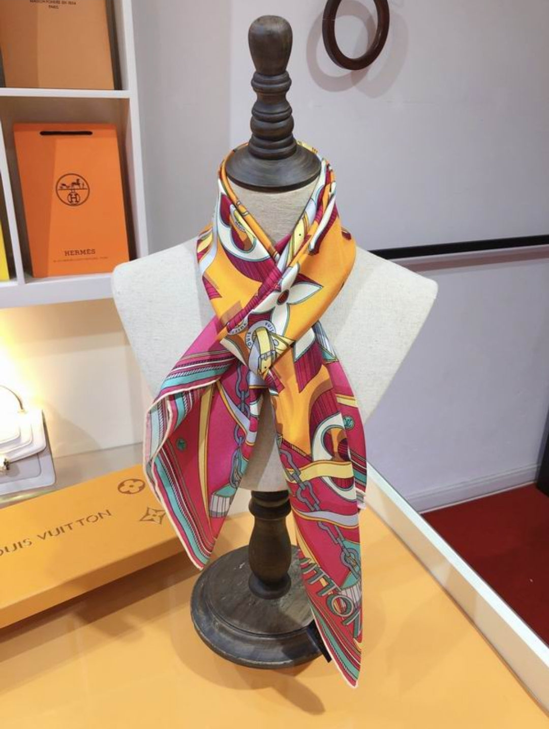 LV #SilkScarf