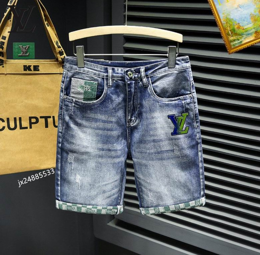 LV #JeanShorts