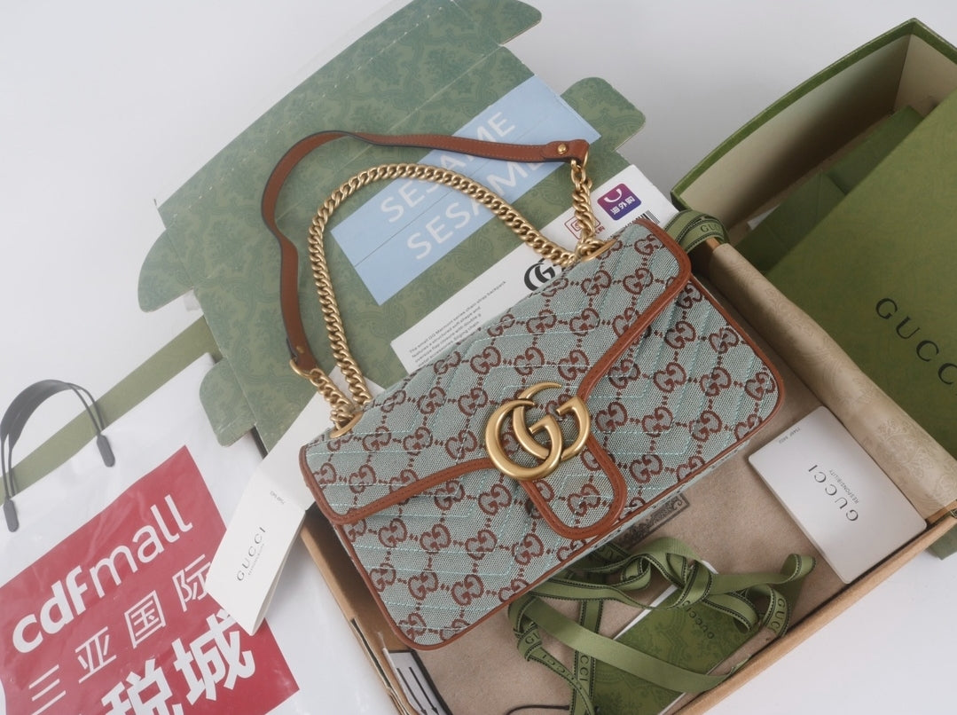 GG #Marmont Crossbody (2Sizes)