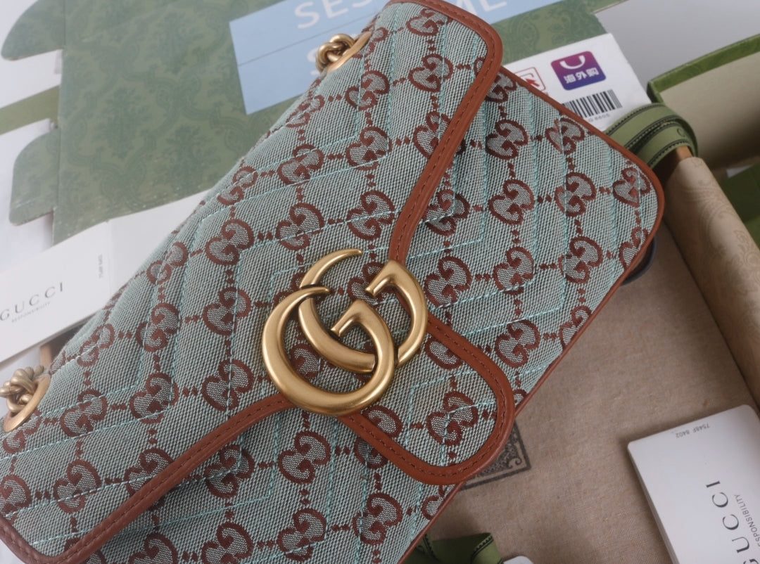 GG #Marmont Crossbody (2Sizes)