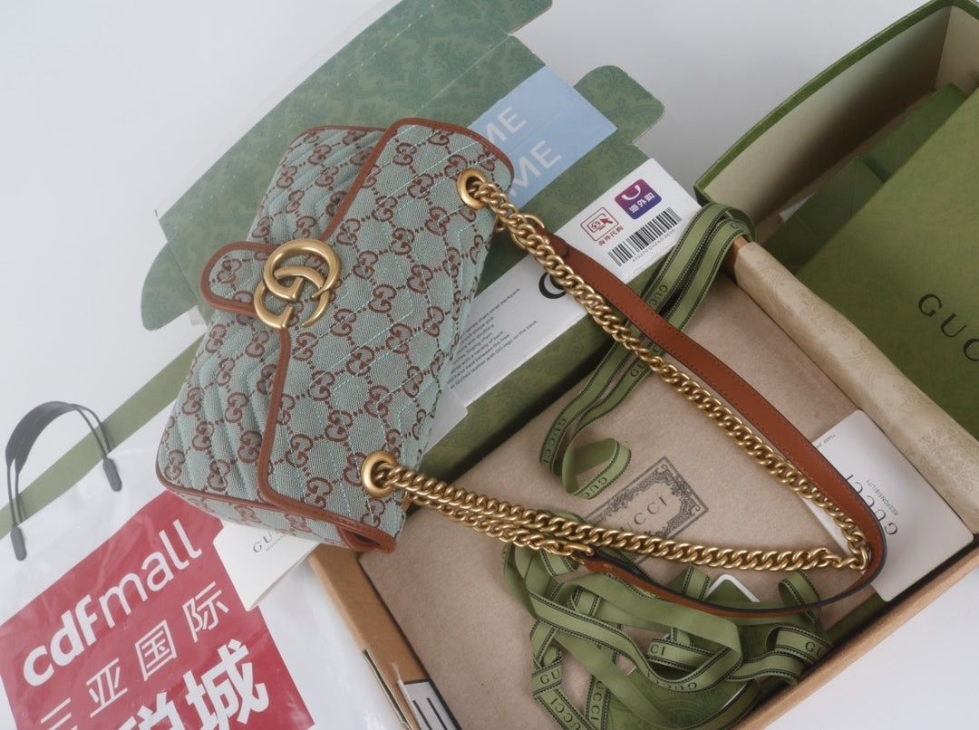 GG #Marmont Crossbody (2Sizes)