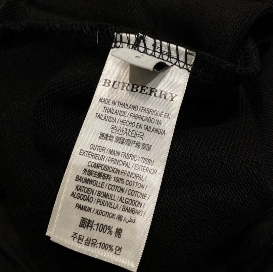 Bur #Check Zip Hoodie
