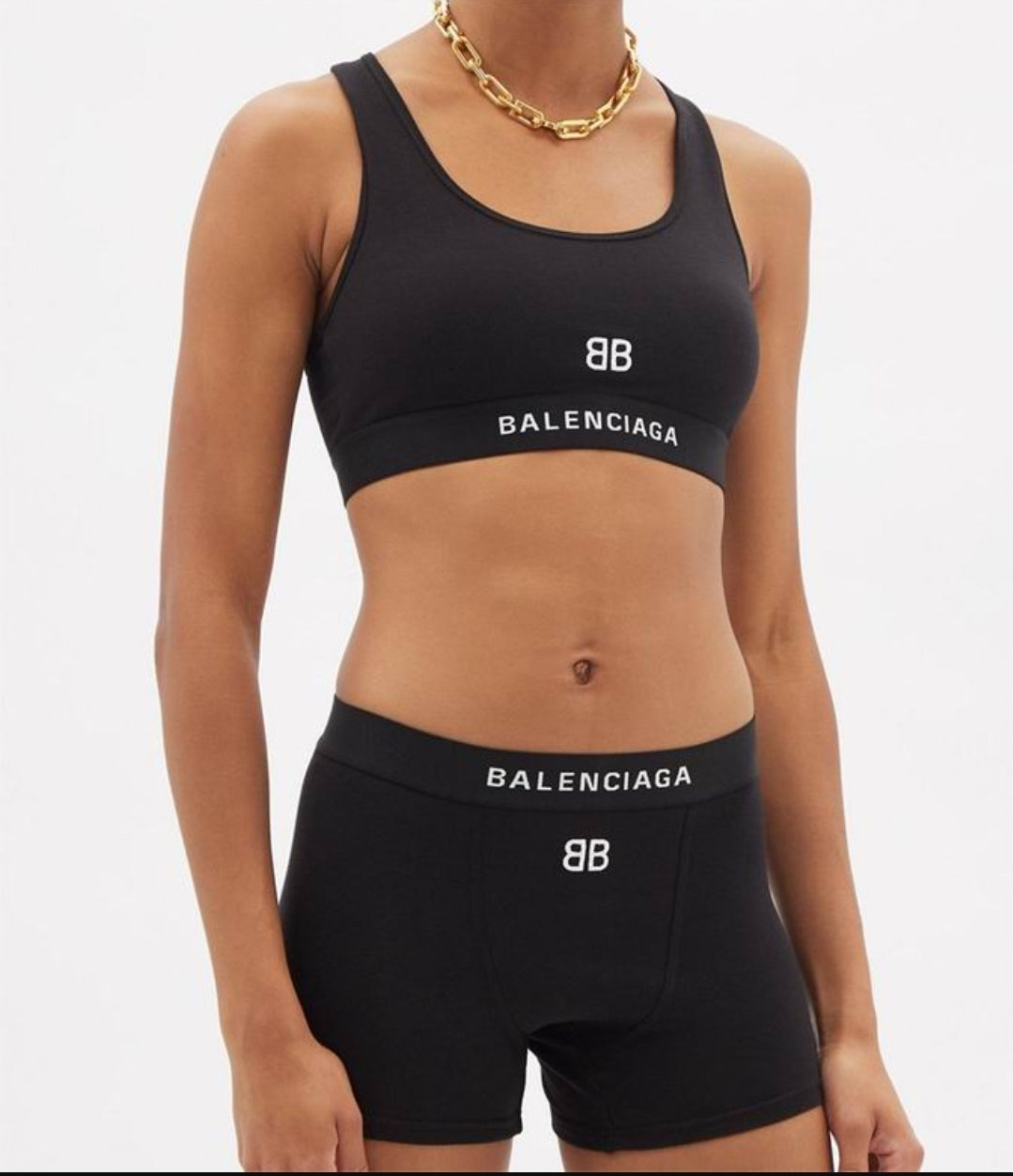 Bal #Sports Bra and Boxer Set
