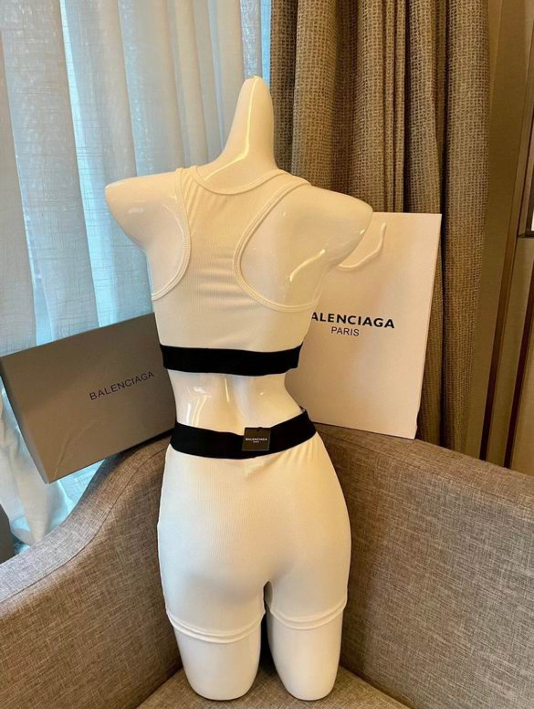 Bal #Sports Bra and Boxer Set (2Colors)