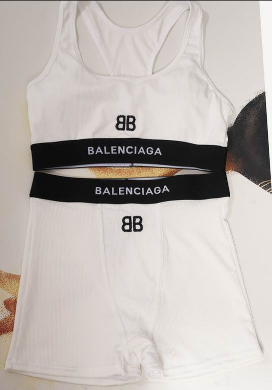 Bal #Sports Bra and Boxer Set (2Colors)