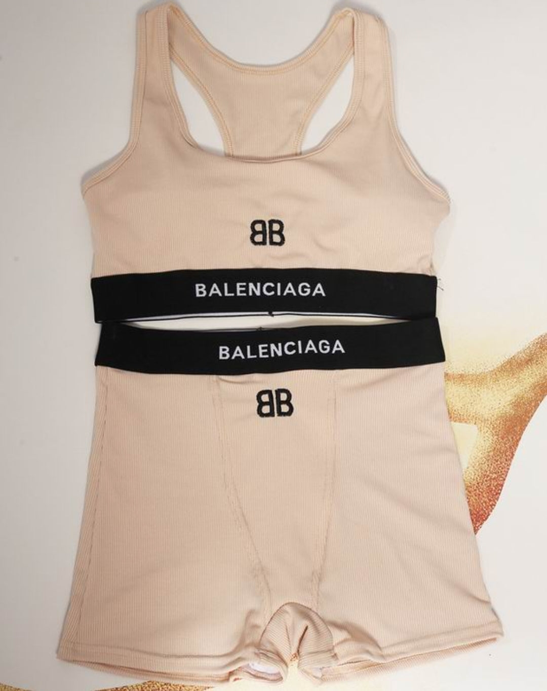 Bal #Sports Bra and Boxer Set (2Colors)
