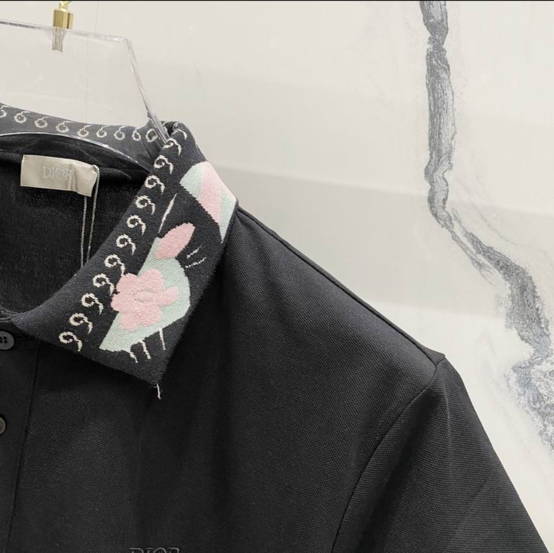 CD #Floral Six Polo