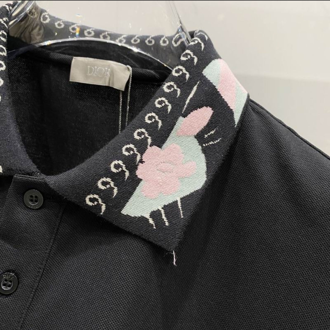 CD #Floral Six Polo