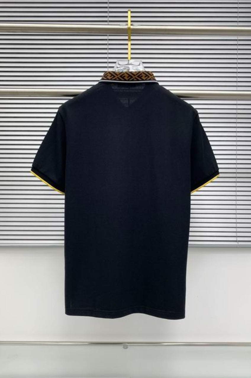 FF #Diagonal Jacquard Polo