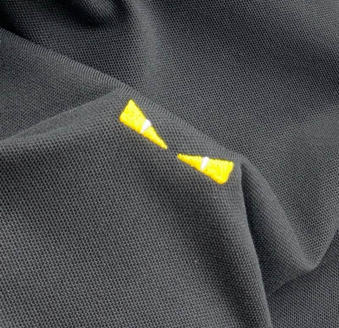 FF #Diagonal Jacquard Polo