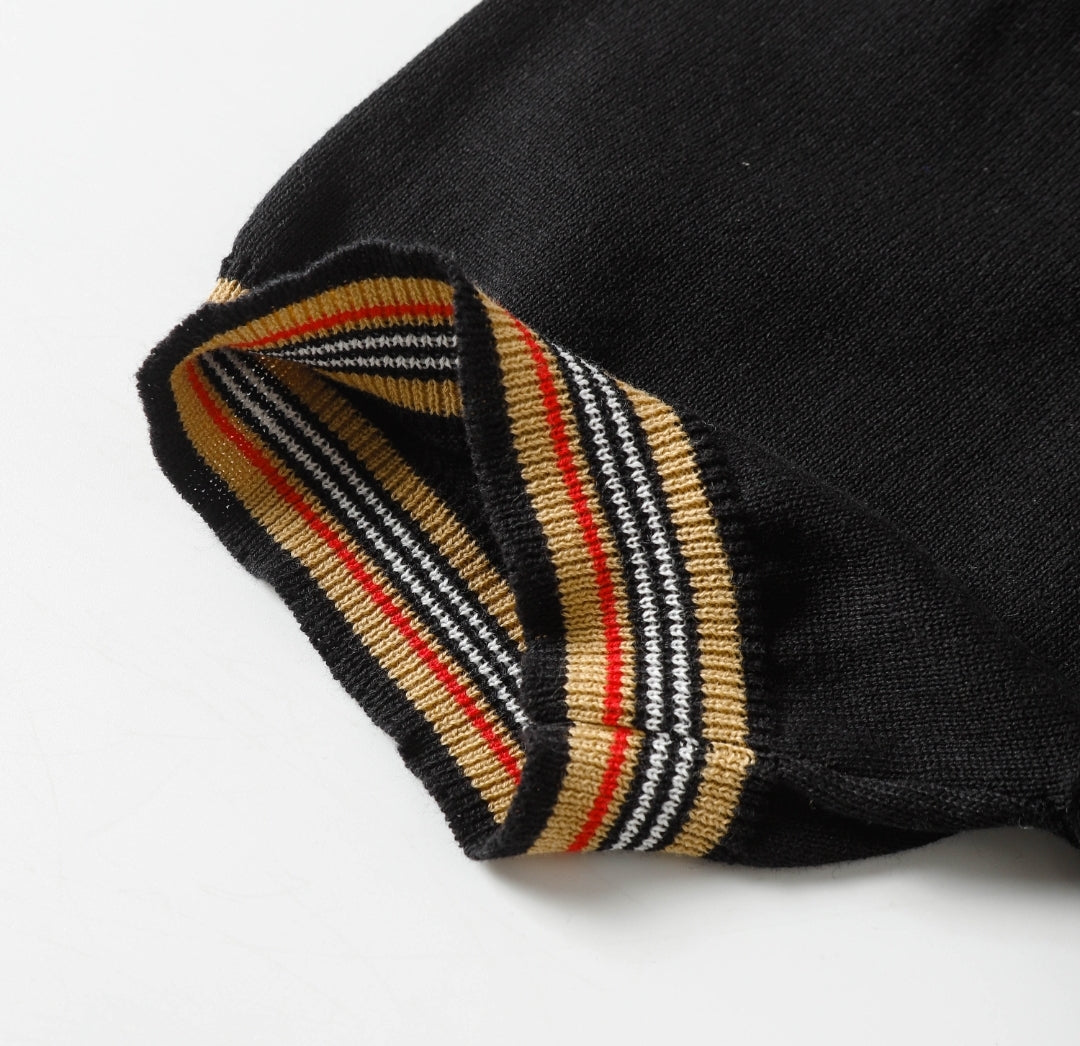 Bur #Check Stripe Shirt