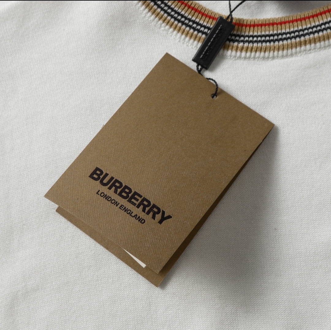 Bur #Check Stripe Shirt