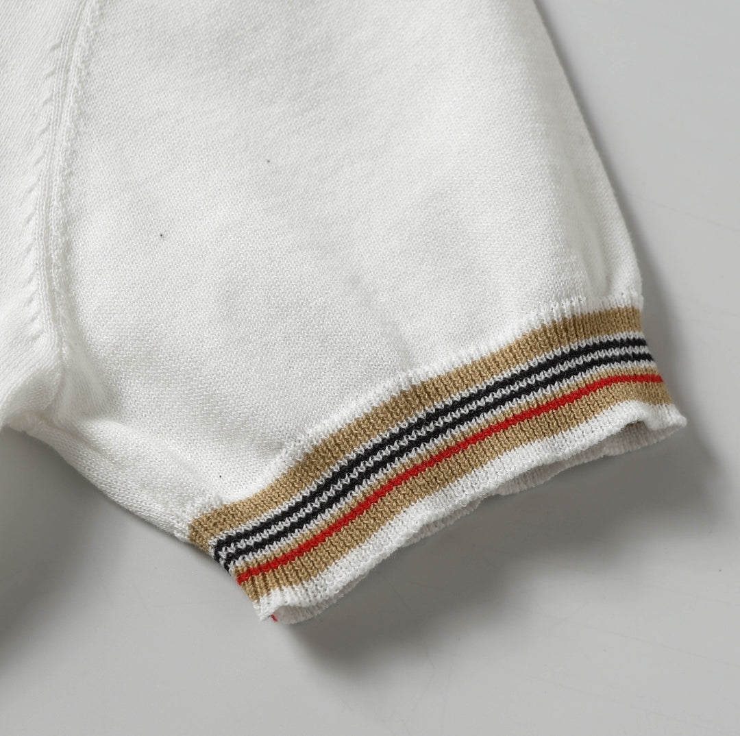 Bur #Check Stripe Shirt