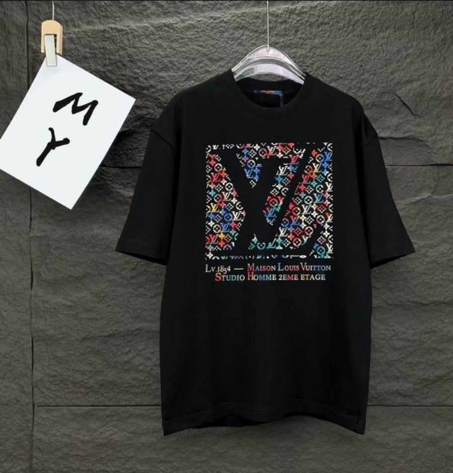 LV #Psychedelic Monogram Shirt