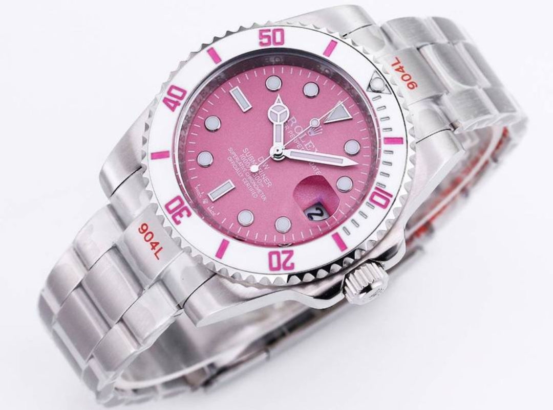 Rlx #Submariner Pink 40.5mm