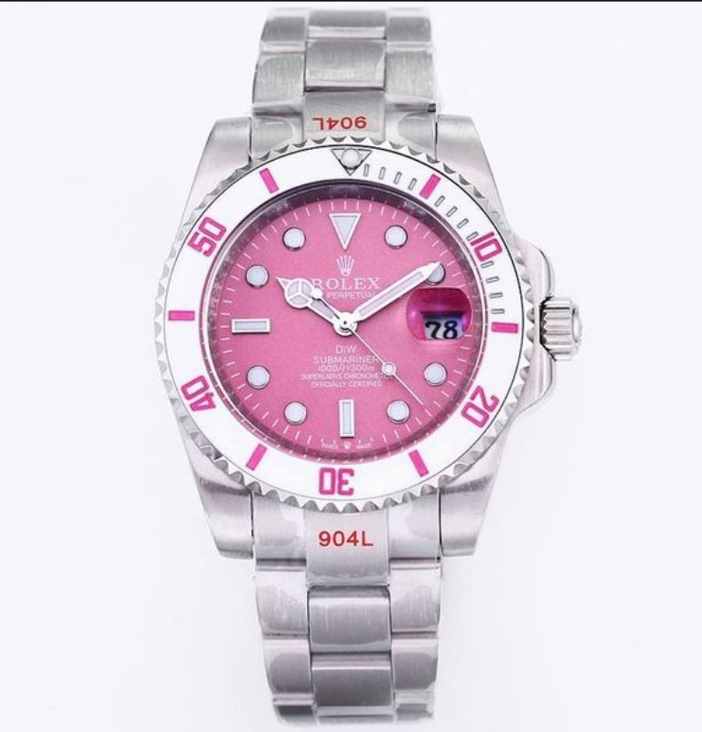 Rlx #Submariner Pink 40.5mm