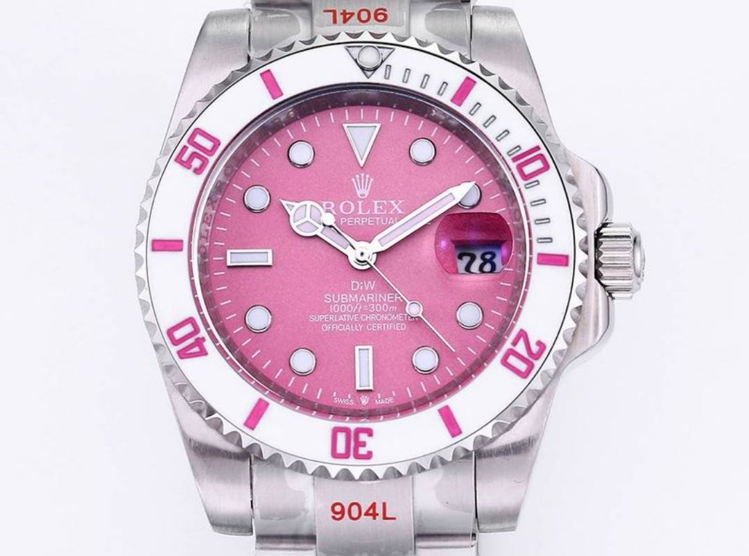 Rlx #Submariner Pink 40.5mm