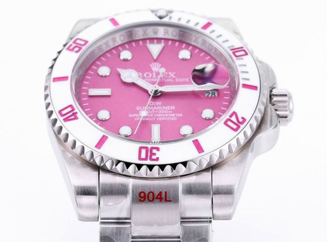Rlx #Submariner Pink 40.5mm