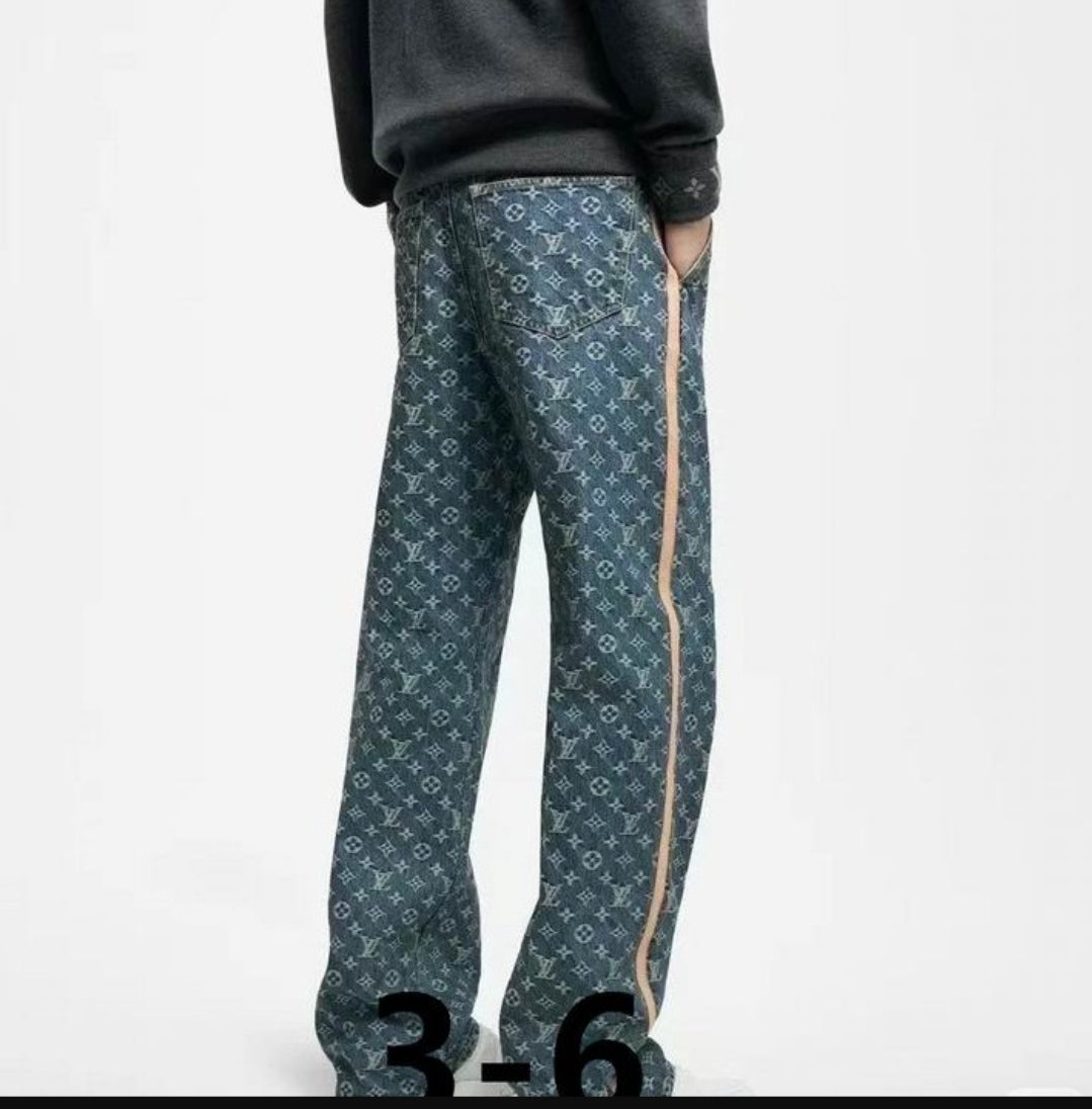 LV #Monogram Denim