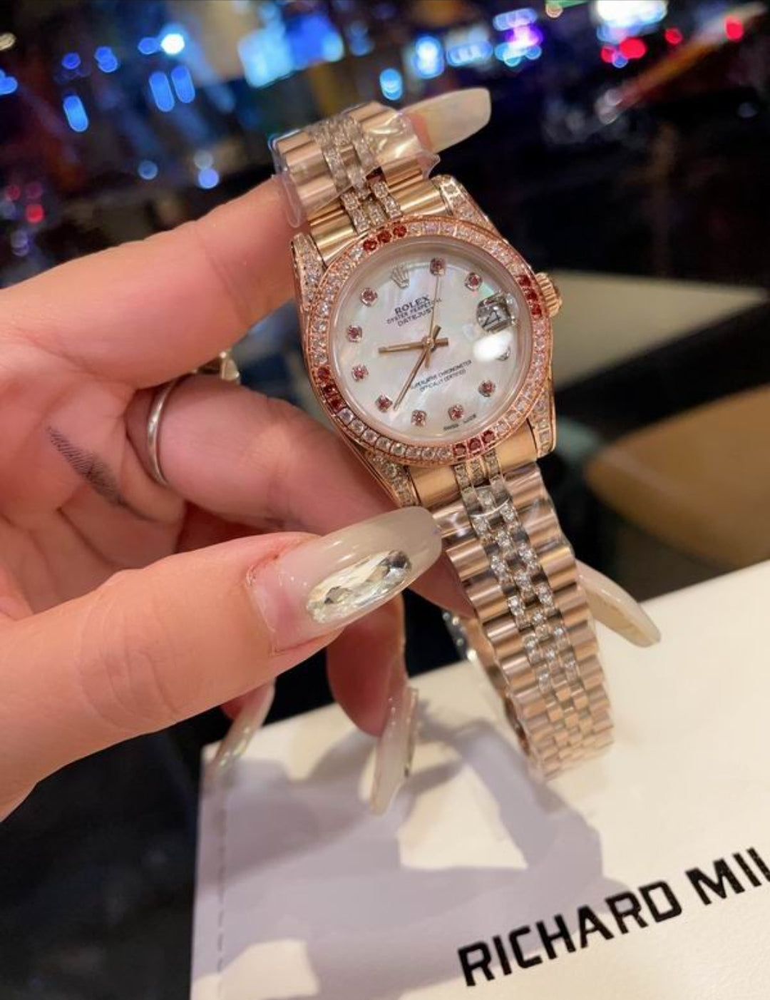 RLx #Lady DateJust RubyPearl (28mm)