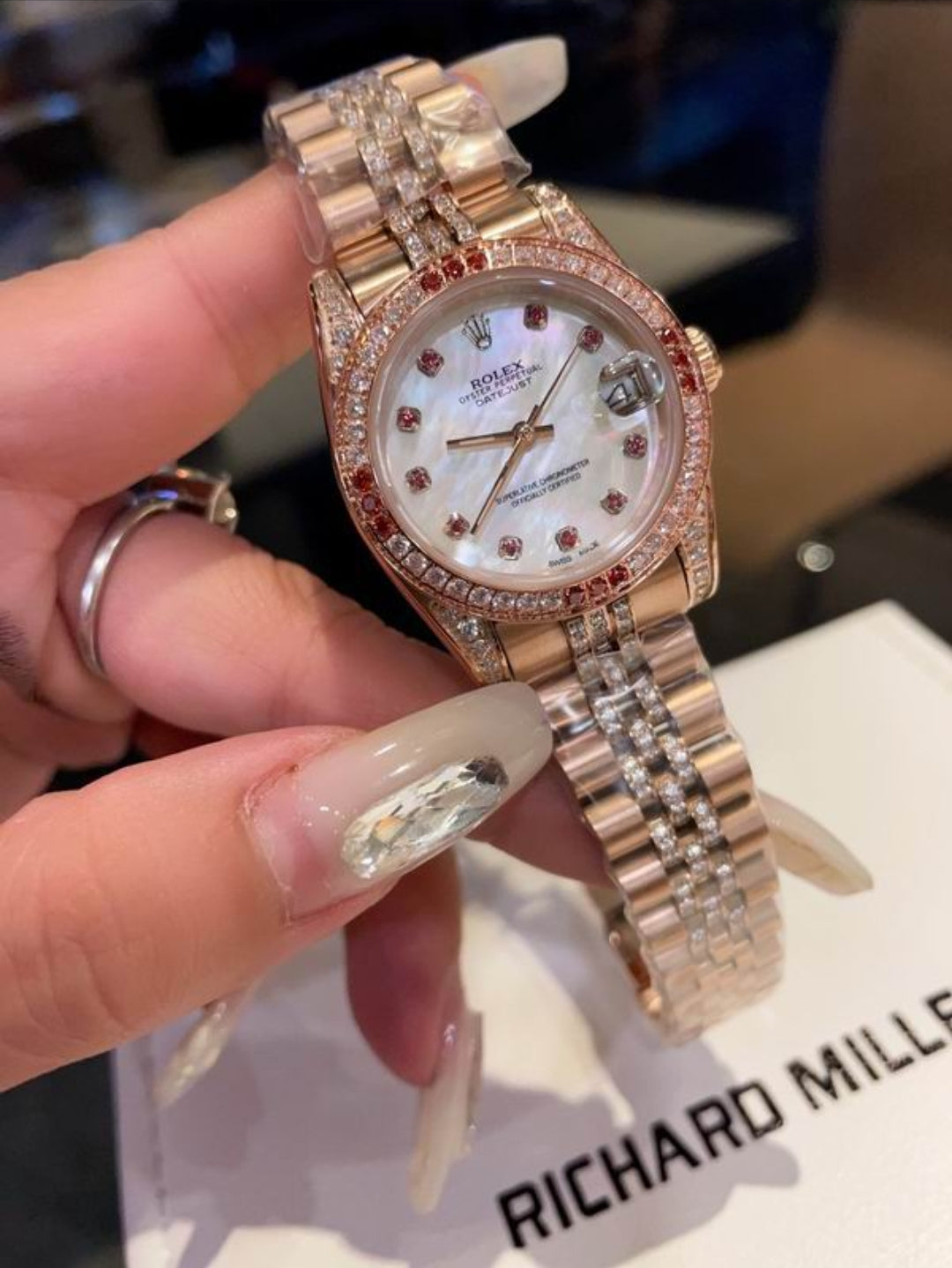 RLx #Lady DateJust RubyPearl (28mm)