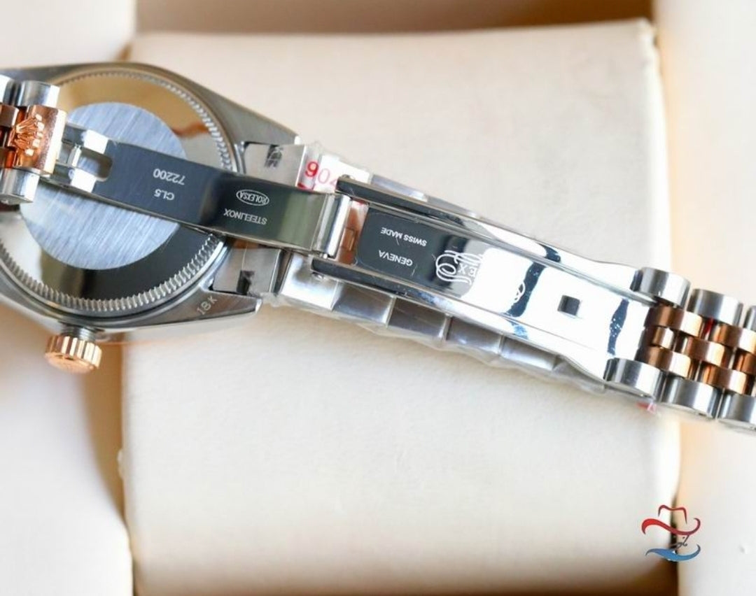 RLx #DateJust Black Rose (36mm)