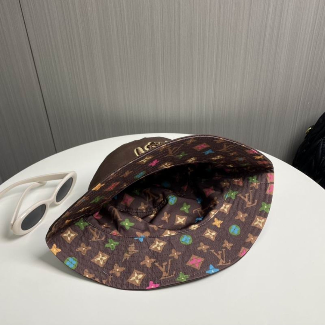 LV #Reversible Monogram Bucket