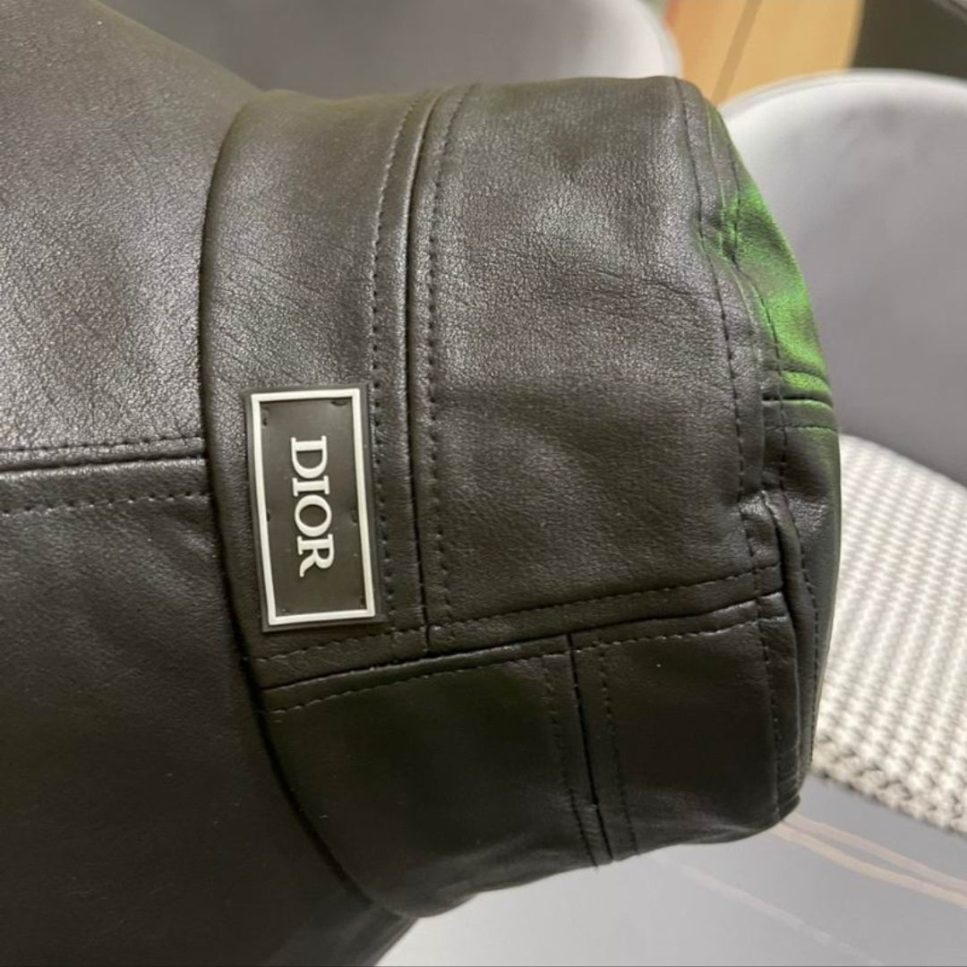CD #Leather D-Bobby Bucket Hat