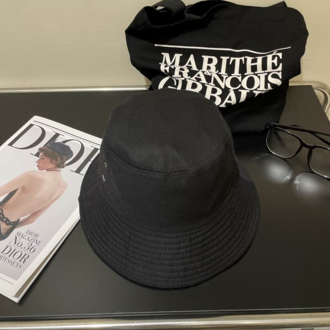 CD #Reversible Oblique Bucket Hat