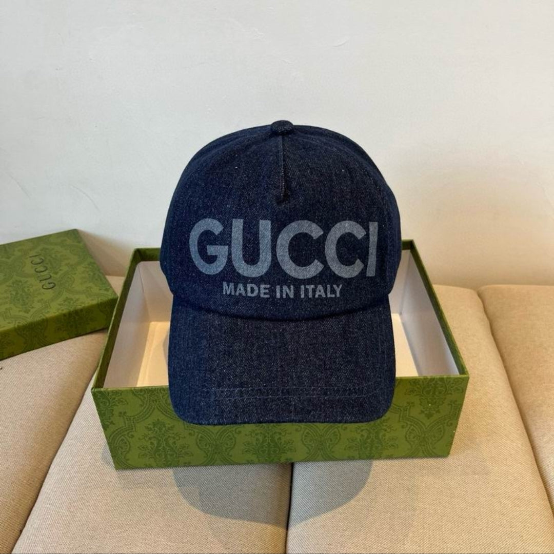 GG #Laser Denim Baseball Cap (2Colors)