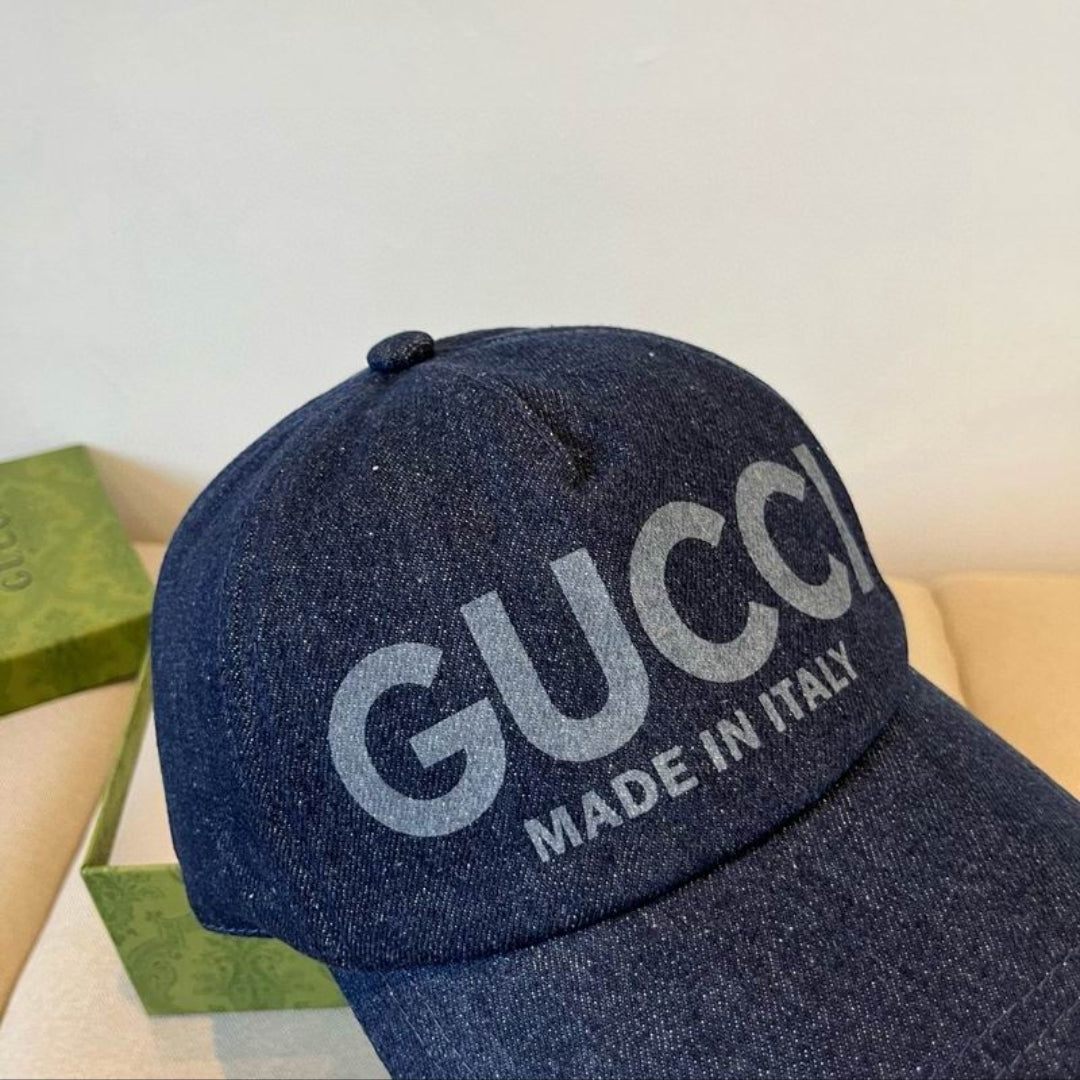 GG #Laser Denim Baseball Cap (2Colors)