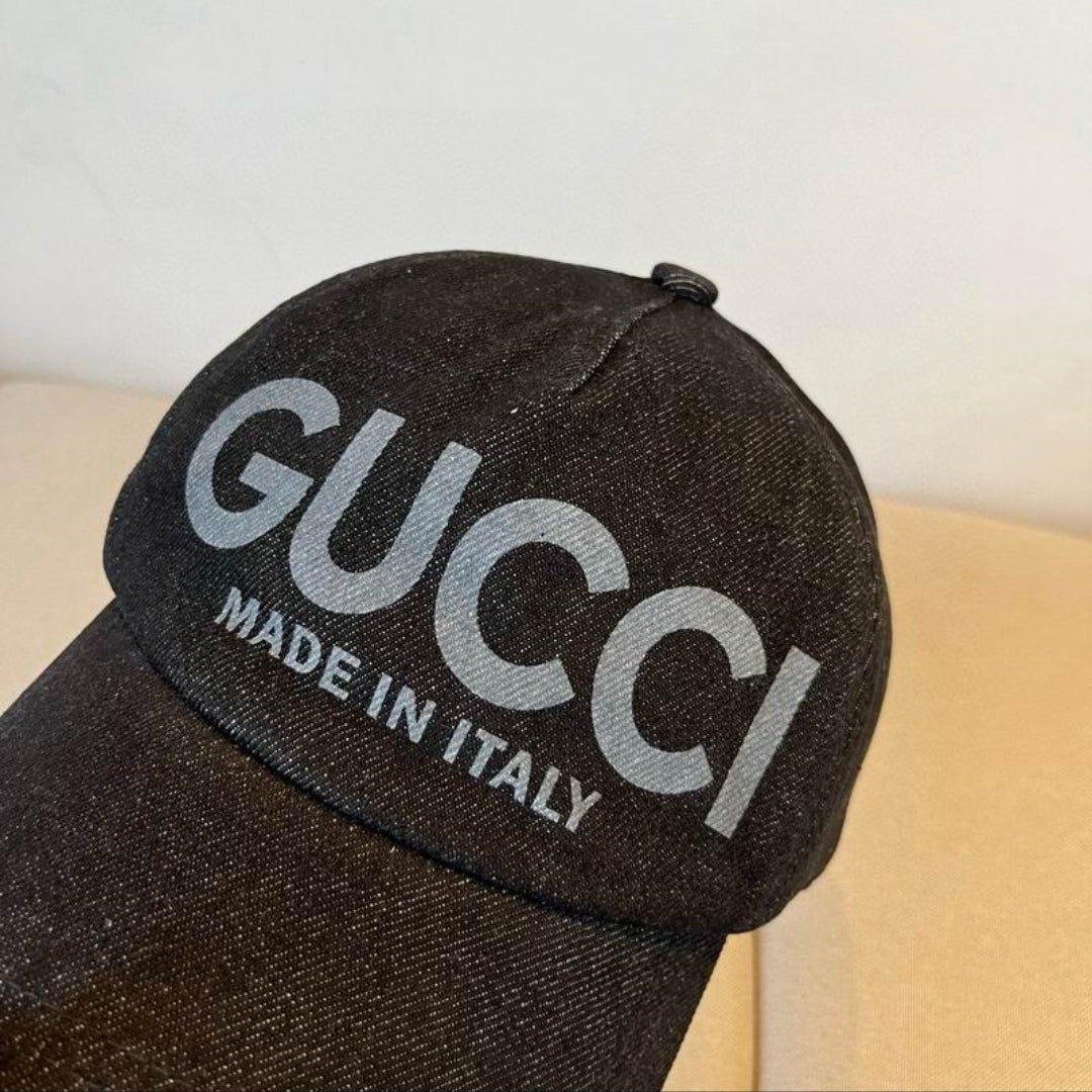 GG #Laser Denim Baseball Cap (2Colors)