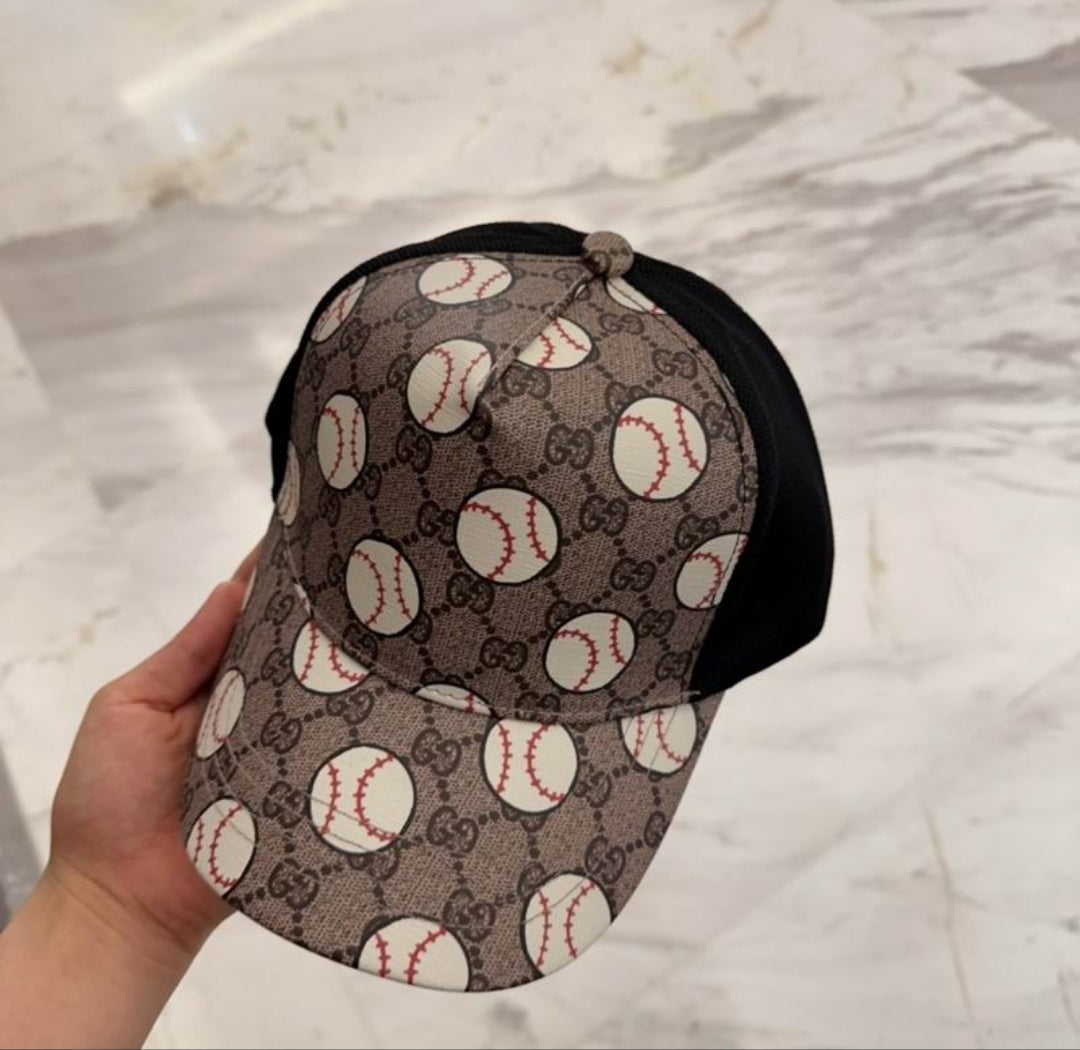 GG #Supreme Baseball Print Cap