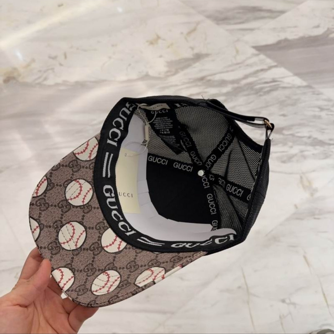 GG #Supreme Baseball Print Cap