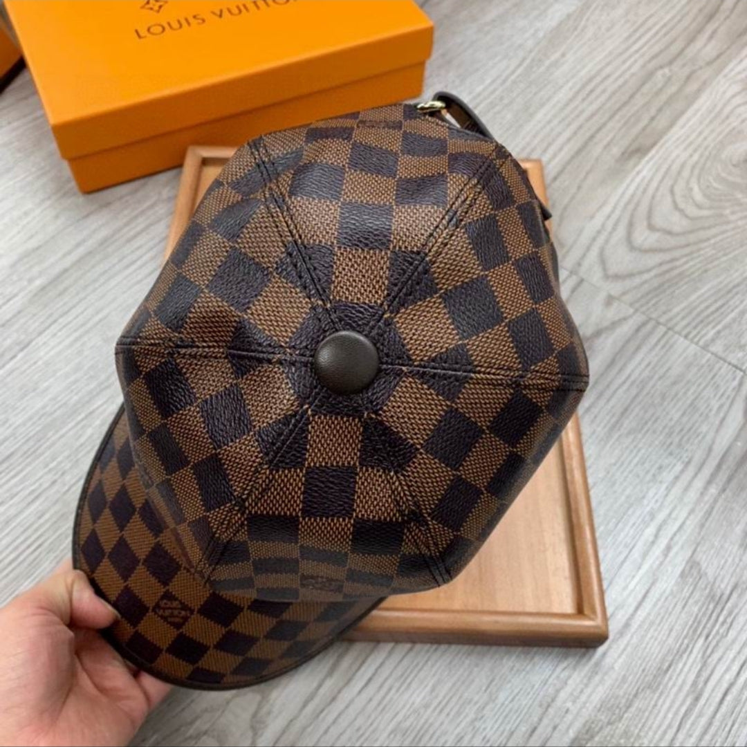 LV #Damier Canvas Cap