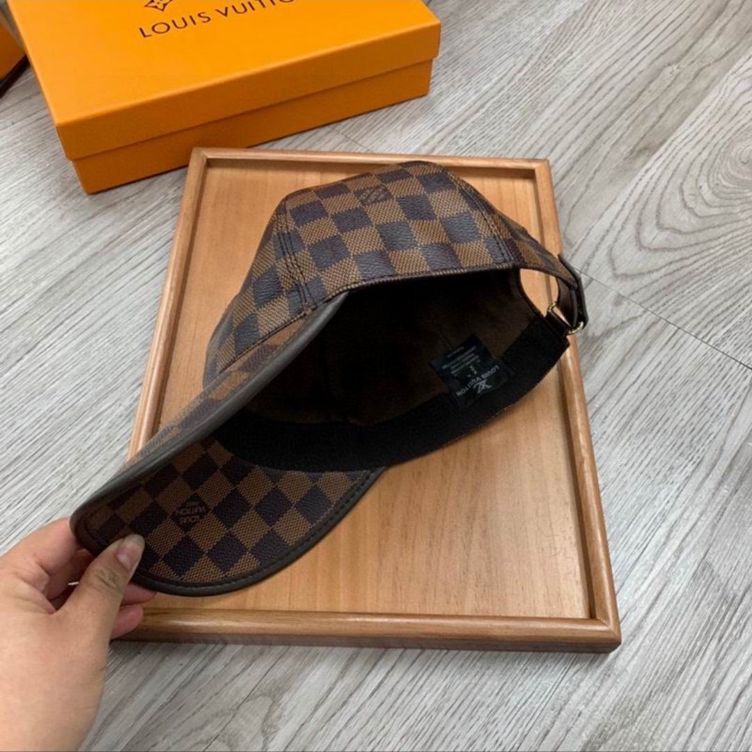 LV #Damier Canvas Cap
