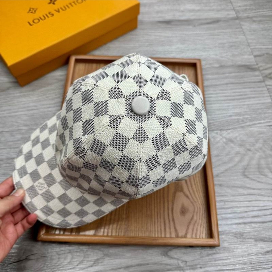 LV #Damier Canvas Cap