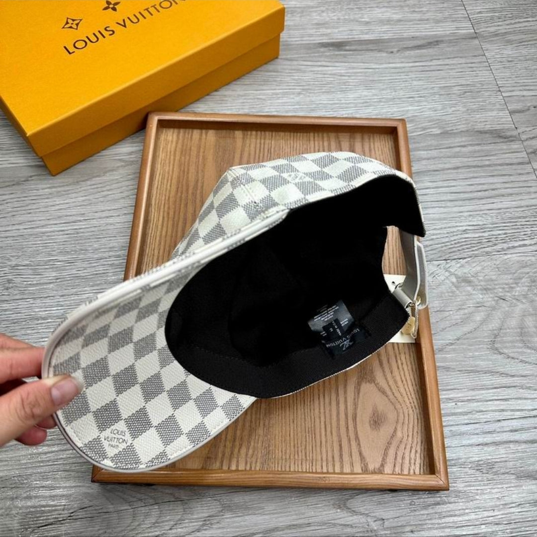 LV #Damier Canvas Cap