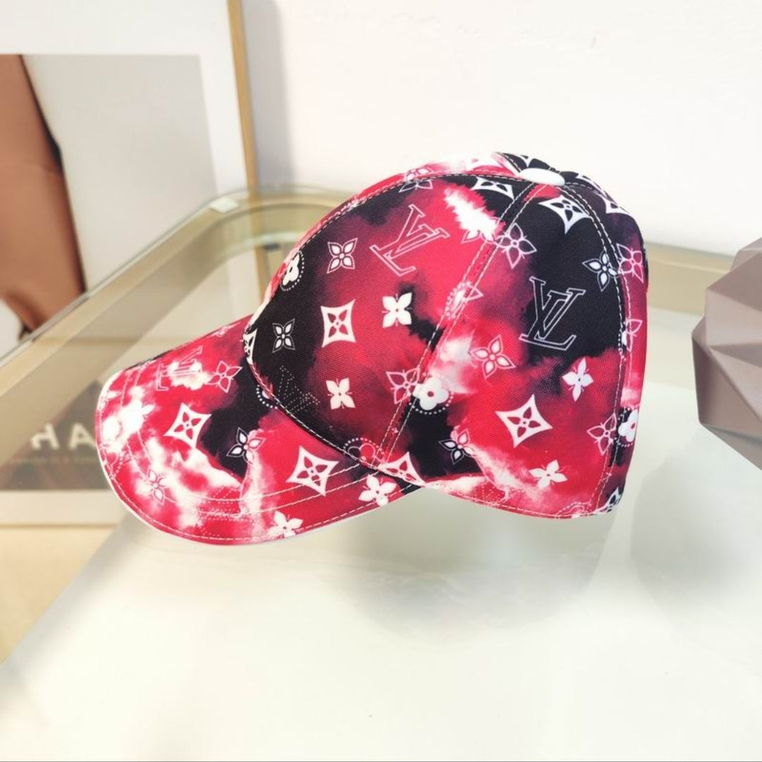 LV #Watercolor Monogram Cap