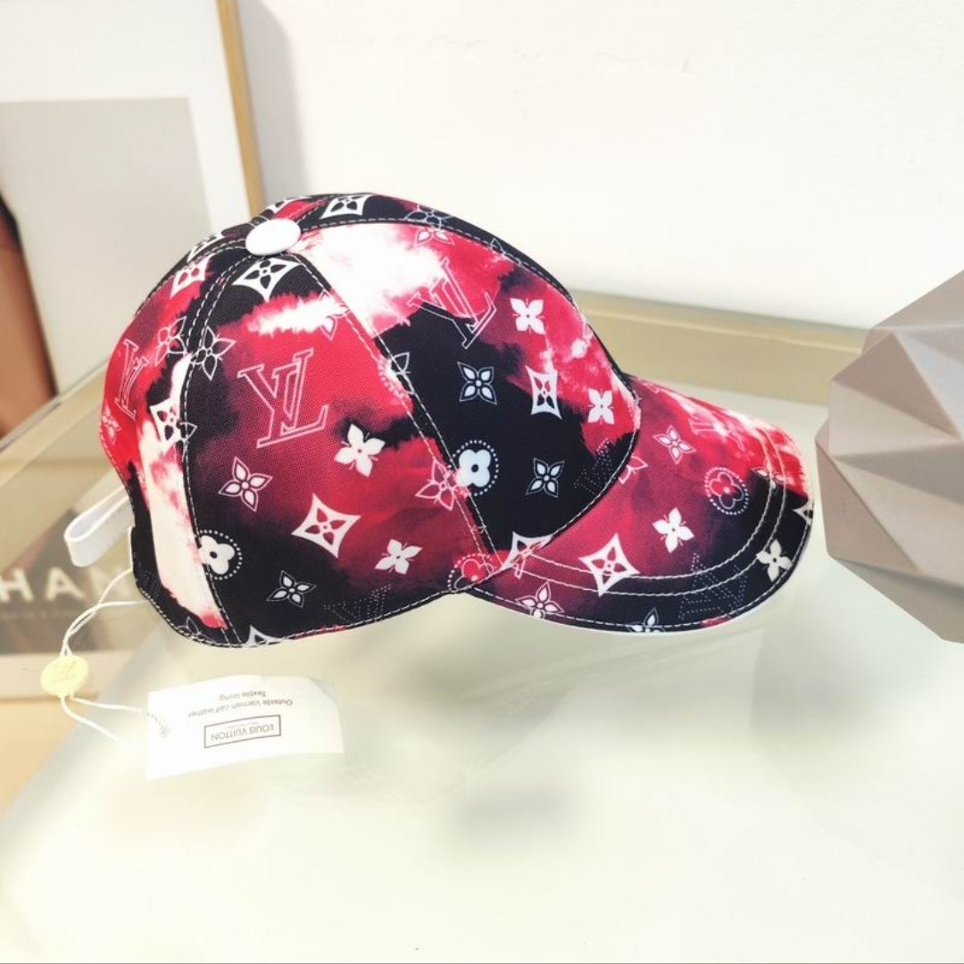 LV #Watercolor Monogram Cap