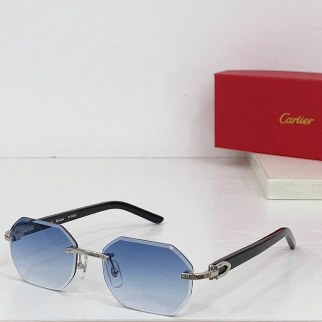 Buffs #Elongated C Sunglasses (5Colors)