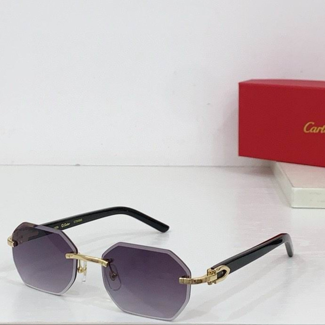 Buffs #Elongated C Sunglasses (5Colors)