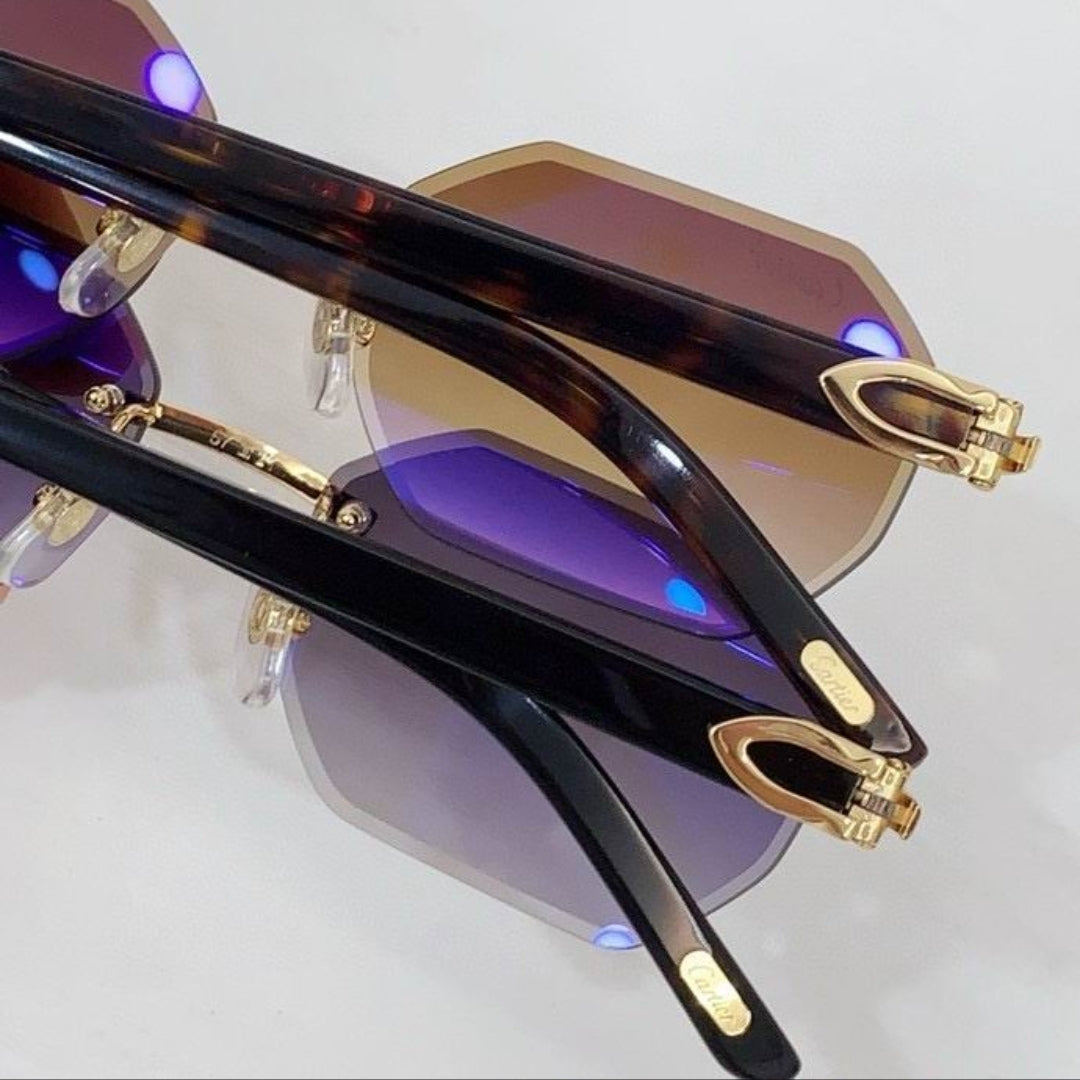 Buffs #Elongated C Sunglasses (5Colors)