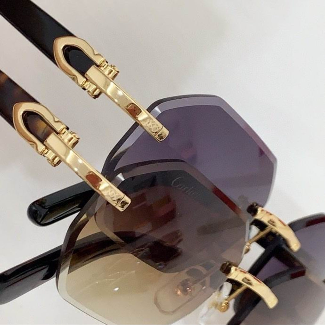 Buffs #Elongated C Sunglasses (5Colors)