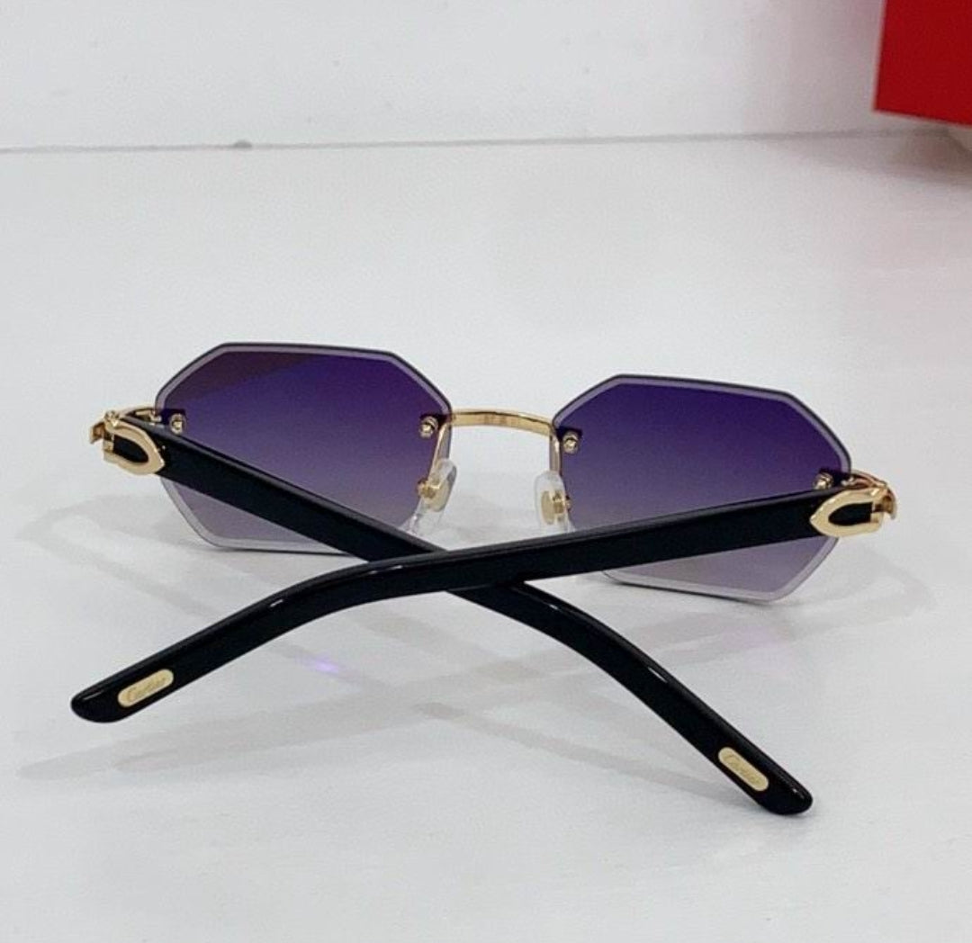 Buffs #Elongated C Sunglasses (5Colors)