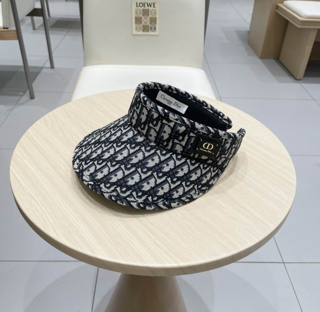 CD #Oblique Label Clip On Visor (2Colors)