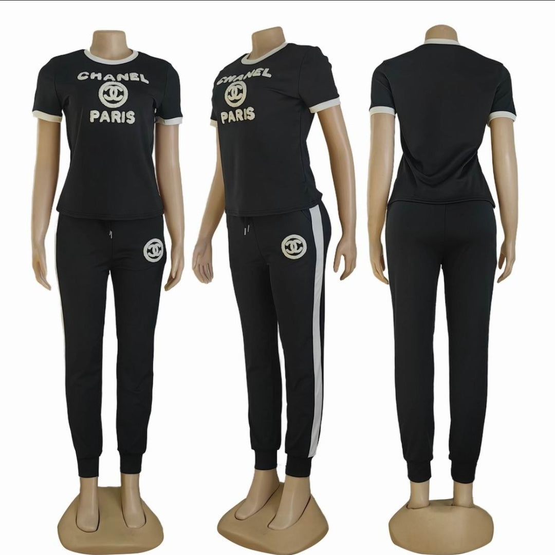 C #Logo Joggers Set